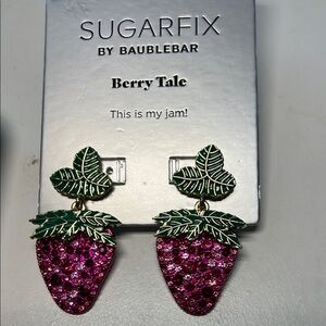 Sugarfix by BaubleBar Pink Berry Earrings